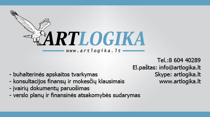 artlogika, kontaktai